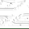 Mexen Lotos cadă de baie de sine stătătoare 180 x 75 cm, albă/neagră, preaplin crom - 52051807775-01