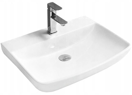 Mexen Lili pultra szerelhető mosdó 60 x 47 cm, fehér - 21136000
