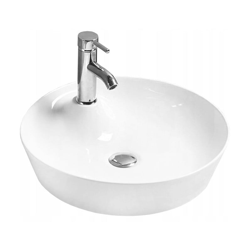 Mexen Arlena lavoar de blat 43 x 43 cm, alb - 21264300