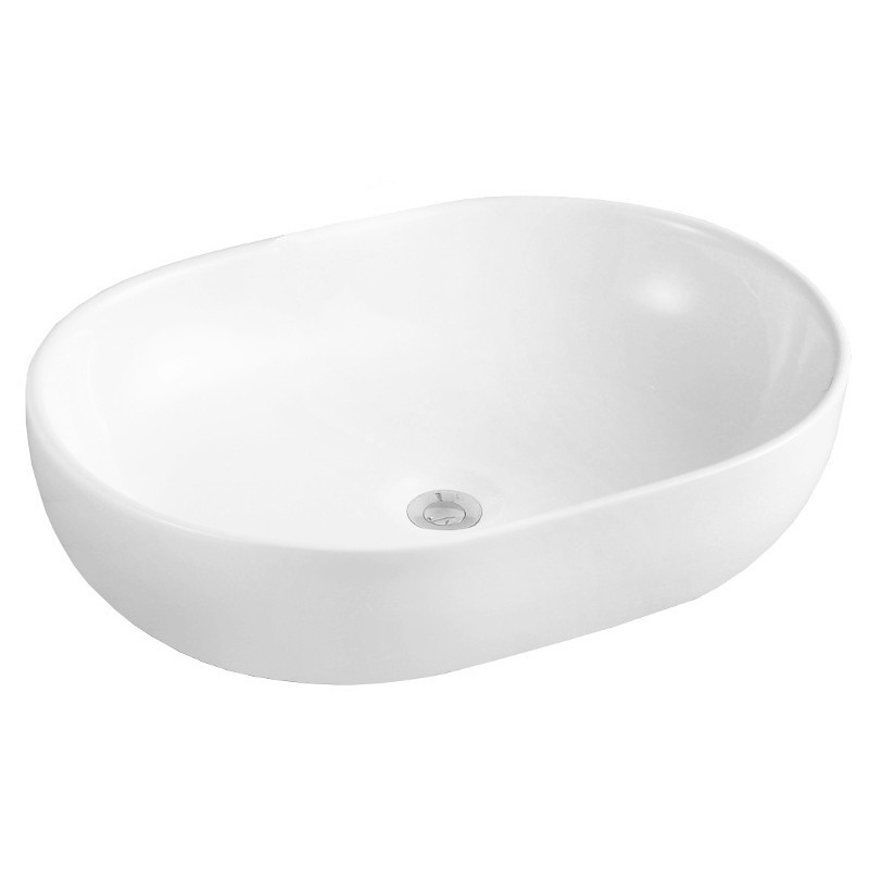 Mexen Viki 59 x 40 cm-es pult feletti mosdókagyló, fehér - 21056000