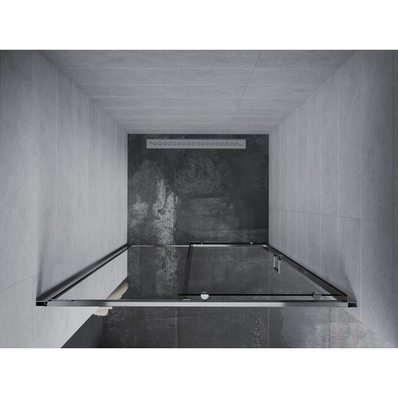 Mexen Apia ușă de duș glisantă 130 cm, transparentă, crom - 845-130-000-01-00