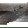 Mexen Lunar L Duo nyíló zuhanykabin 115 x 70 cm, átlátszó, kefe réz - 834L-115L-070P-65-00
