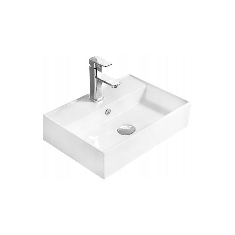 Mexen Blanca chiuvetă deasupra blatului 50 x 35 cm, albă - 21105000