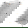 Mexen Lunar L Duo cabină de duș cu deschidere 120 x 80 cm, transparent, cupru periat - 834L-120L-080P-65-00