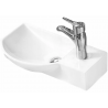 Mexen Hugo chiuvetă pe blat stânga 45 x 24 cm, albă - 21254500L