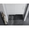 Mexen Apia ușă de duș culisantă 95 cm, Dungi, Crom - 845-095-000-01-20