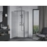 Mexen Apia cabină de duș extensibilă 90 x 70 cm, transparent, Crom - 840-090-070-01-00