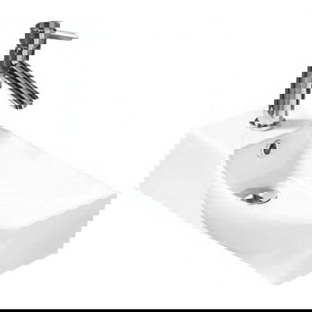 Mexen Hugo chiuvetă blat dreapta 50 x 23 cm, Albă - 21255000R