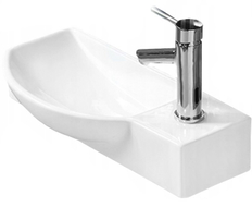 Mexen Hugo balra szerelhető mosdó 50 x 23 cm, fehér - 21255000L