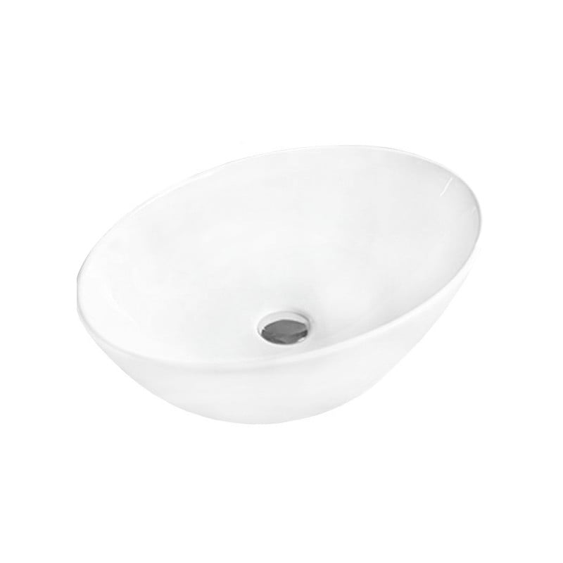 Mexen Marina lavoar pe blat 56 x 38 cm, alb - 21195600