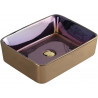Mexen Catia 48 x 37 cm-es pult feletti mosdó, lila - 21314855