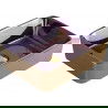 Mexen Catia chiuvetă pe blat 48 x 37 cm, Violet - 21314855