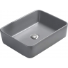 Mexen Catia chiuvetă de blat 48 x 37 cm, gri deschis mat - 21314861