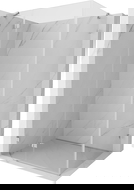 Mexen Lunar cabină de duș pivotantă stânga 75 x 70 cm, transparent, crom - 834-075-070-01-00-L