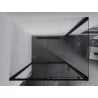 Mexen Apia cabină de duș extensibilă 140 x 80 cm, transparent, Neagră - 840-140-080-70-00
