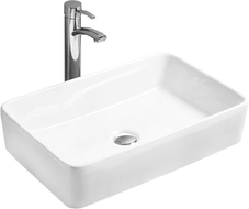 Mexen Catia chiuvetă deasupra blatului 58 x 37 cm, albă - 21315800