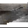 Mexen Lunar L nyitható zuhanykabin balos 85 x 80 cm, átlátszó, arany - 834L-085-080-50-00-L