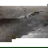 Mexen Lunar L cabină de duș cu deschidere stânga 100 x 100 cm, transparentă, aurie periată - 834L-100-100-55-00-L