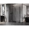 Mexen Lunar L cabină de duș cu deschidere stânga 75 x 70 cm, transparent, gri armă mat - 834L-075-070-66-00-L