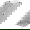 Mexen Lunar L cabină de duș balansată stânga 90 x 90 cm, transparentă, gri armă periat - 834L-090-090-66-00-L