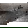Mexen Lunar L Duo nyíló zuhanykabin 115 x 80 cm, áttetsző, fekete - 834L-115L-080P-70-00