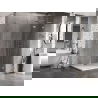 Mexen Lunar L cabină de duș batantă dreapta 75 x 70 cm, transparent, crom - 834L-075-070-01-00-P