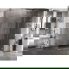 Mexen Lunar L cabină de duș batantă dreapta 75 x 70 cm, transparent, crom - 834L-075-070-01-00-P
