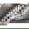 Mexen Lunar L cabină de duș cu balamale dreapta 100 x 100 cm, transparent, crom - 834L-100-100-01-00-P
