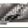 Mexen Lunar L cabină de duș pivotantă dreapta 70 x 70 cm, transparentă, aurie - 834L-070-070-50-00-P