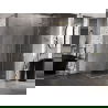Mexen Lunar L cabină de duș pliabilă dreaptă 100 x 80 cm, transparentă, auriu - 834L-100-080-50-00-P