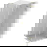 Mexen Lunar L cabină de duș pivotantă dreapta 90 x 90 cm, transparentă, auriu - 834L-090-090-50-00-P