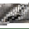 Mexen Lunar L cabină de duș pivotantă dreapta 90 x 90 cm, transparentă, auriu - 834L-090-090-50-00-P