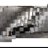 Cabină de duș dreaptă Mexen Lunar L 70 x 70 cm, transparent, auriu periat - 834L-070-070-55-00-P