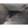 Mexen Lunar L Duo zuhanykabin balra nyíló 90 x 80 cm, átlátszó, gun metal - 834L-090L-080P-95-00