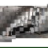 Mexen Lunar L cabină de duș pivotantă dreaptă 100 x 80 cm, transparentă, cupru periat - 834L-100-080-65-00-P