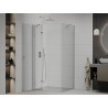 Mexen Roma 80 x 110 cm-es nyíló zuhanykabin, áttetsző, króm - 854-080-110-01-00