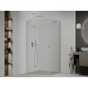 Mexen Roma cabina de duș rabatabilă 90 x 70 cm, transparentă, crom - 854-090-070-01-00