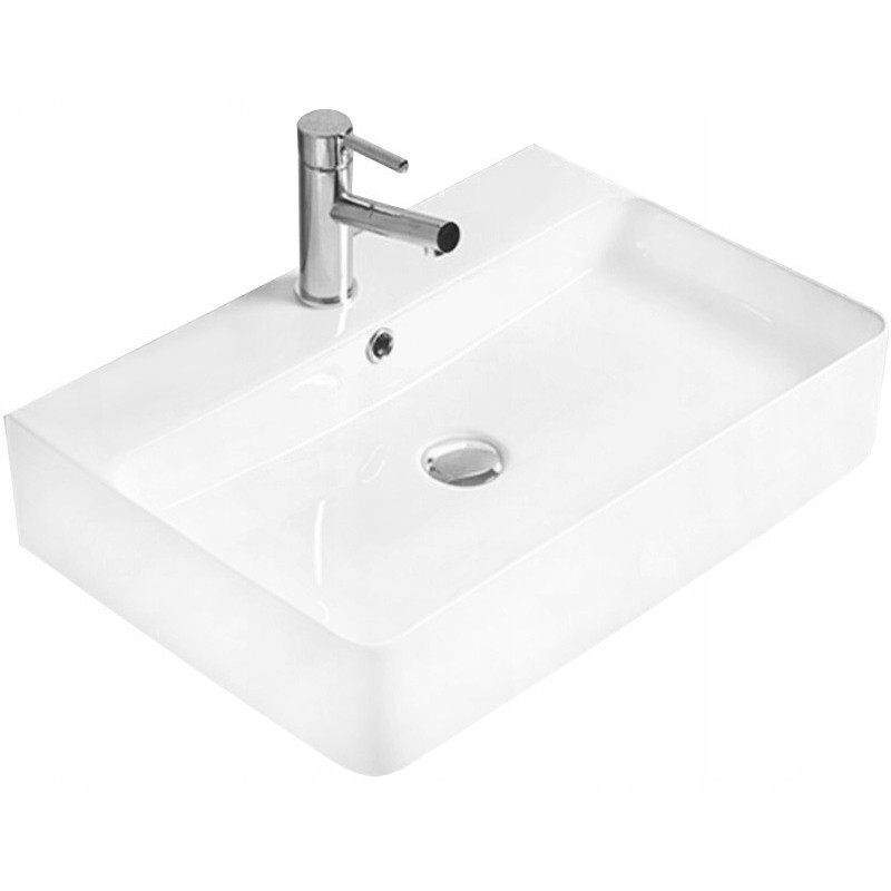 Mexen Benita 60 x 41 cm-es pultra szerelhető mosdó, fehér - 21396000