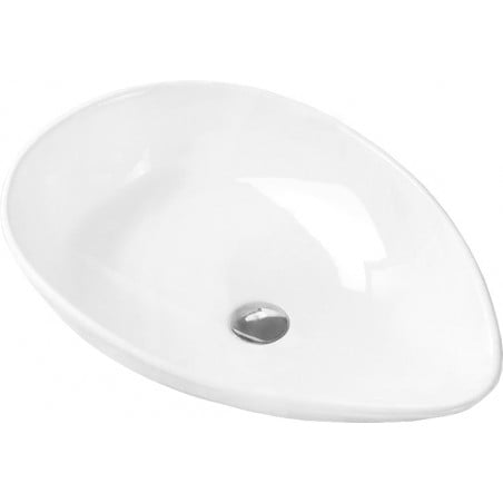 Mexen Livia chiuvetă de blat 65 x 44 cm, albă - 21416500