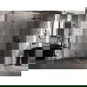 Mexen Lunar L cabină de duș cu uși batante dreapta 70 x 70 cm, transparent, gun metal - 834L-070-070-95-00-P