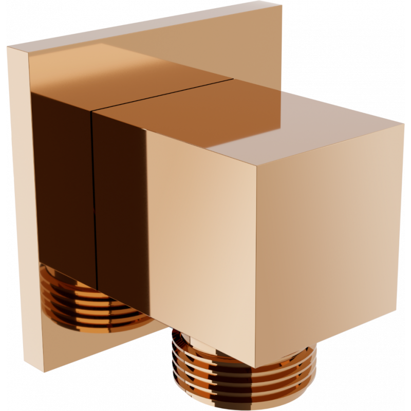 Mexen Cube sarokcsatlakozó, rózsaarany - 79340-60