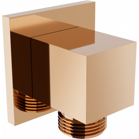 Mexen Cube sarok csatlakozó, Rózsaszín-arany - 79340-60