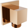 Mexen Cube racord unghiular, aur roz - 79340-60