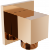 Mexen Cube sarok csatlakozó, Rózsaszín-arany - 79340-60