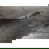 Mexen Lunar cabină de duș pivotantă stânga 70 x 70 cm, transparentă, auriu - 834-070-070-50-00-L