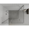 Mexen Roma 110 x 120 cm-es nyíló zuhanykabin, átlátszó, króm - 854-110-120-01-00