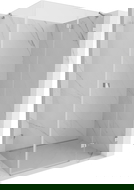 Mexen Lunar jobbos nyíló zuhanykabin 75 x 70 cm, átlátszó, króm - 834-075-070-01-00-P