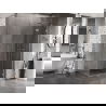 Cabină de duș dreaptă pliantă Mexen Lunar 85 x 80 cm, transparent, crom - 834-085-080-01-00-P