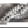 Mexen Lunar cabină de duș cu deschidere dreapta 85 x 70 cm, transparent, alb - 834-085-070-20-00-P