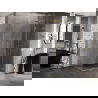 Mexen Lunar cabină de duș pivotantă dreapta 80 x 70 cm, transparent, aurie - 834-080-070-50-00-P